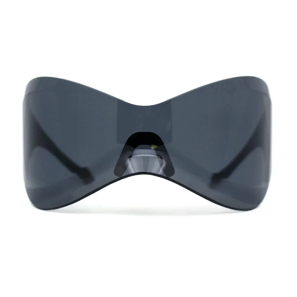 Shield Sunglasses Visor‎ Futuristic Cyclops Mono Lens Mask Goggle Cover Face New